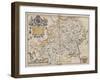 Hertfordshire-Christopher Saxton-Framed Giclee Print