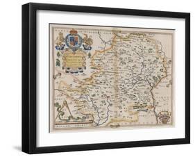 Hertfordshire-Christopher Saxton-Framed Giclee Print