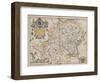 Hertfordshire-Christopher Saxton-Framed Giclee Print