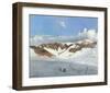 Herzogenhorn near Bernau-Eugen Bracht-Framed Art Print