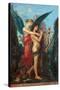 Hesiod and the Muse-Gustave Moreau-Stretched Canvas