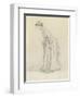 Hesitant Steps-George L. Du Maurier-Framed Giclee Print