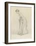 Hesitant Steps-George L. Du Maurier-Framed Giclee Print