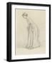 Hesitant Steps-George L. Du Maurier-Framed Giclee Print