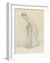 Hesitant Steps-George L. Du Maurier-Framed Giclee Print
