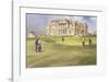 Hesitation at St. Andrews-Robert Wade-Framed Premium Giclee Print