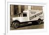 Hesler Transfer Co. Delivery Truck with Refrigerator Service-null-Framed Art Print