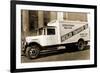 Hesler Transfer Co. Delivery Truck with Refrigerator Service-null-Framed Art Print