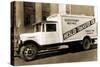 Hesler Transfer Co. Delivery Truck with Refrigerator Service-null-Stretched Canvas