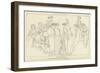 Hesoid and the Muses-John Flaxman-Framed Giclee Print