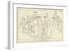 Hesoid and the Muses-John Flaxman-Framed Giclee Print