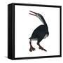Hesperornis Was a A Flightless Bird That Lived During the Cretaceous Period-null-Framed Stretched Canvas
