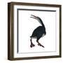 Hesperornis Was a A Flightless Bird That Lived During the Cretaceous Period-null-Framed Art Print