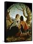Hesperus, the Evening Star, Sacred to Lovers, 1855-Sir Joseph Noel Paton-Framed Stretched Canvas