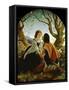 Hesperus, the Evening Star, Sacred to Lovers, 1855-Sir Joseph Noel Paton-Framed Stretched Canvas