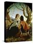 Hesperus, the Evening Star, Sacred to Lovers, 1855-Sir Joseph Noel Paton-Stretched Canvas