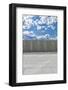 Hessen, Germany, Blue Sky Behind a Site Fence-Bernd Wittelsbach-Framed Photographic Print