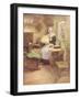 Hester and Her Needle-Hugh Thomson-Framed Giclee Print