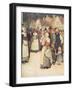 Hester at the Foot of the Scaffold-Hugh Thomson-Framed Giclee Print