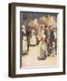 Hester at the Foot of the Scaffold-Hugh Thomson-Framed Giclee Print