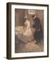 Hester Seated Herself on the Bed-Hugh Thomson-Framed Giclee Print