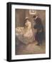 Hester Seated Herself on the Bed-Hugh Thomson-Framed Giclee Print