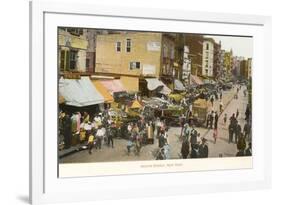 Hester Street, New York City-null-Framed Premium Giclee Print