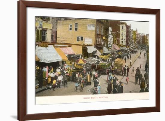 Hester Street, New York City-null-Framed Art Print