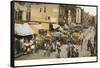 Hester Street, New York City-null-Framed Stretched Canvas