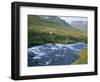 Hesteyri River, Hornstrandir, North West, Iceland, Polar Regions-David Lomax-Framed Photographic Print