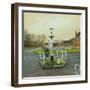 Heston Crossroads, 2017 (Oil on Panel)-Chris Ross Williamson-Framed Giclee Print