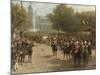 Het Frederiksplein Te Amsterdam Tijdens De Intocht Van Koningin Wilhelmina, 5 September-Otto Eerelman-Mounted Art Print