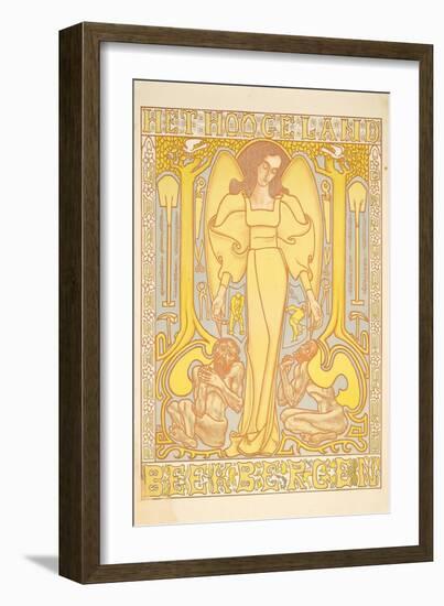 Het Hoogeland, Beekbergen, 1896-Jan Theodore Toorop-Framed Giclee Print