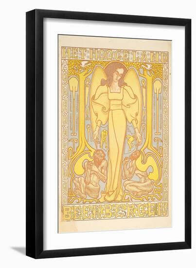 Het Hoogeland, Beekbergen, 1896-Jan Theodore Toorop-Framed Giclee Print