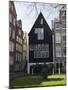 Het Houten Huis, Circa 1420, the Oldest House in Amsterdam, Begijnhof, Amsterdam, Netherlands-Amanda Hall-Mounted Photographic Print