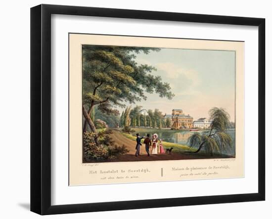 Het Lustslot Te Soestdijk-Cornelis de Kruyff-Framed Giclee Print