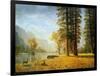 Hetch Hetchy Valley, California-Albert Bierstadt-Framed Art Print