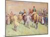 Hethersett Steeplechases, 1921-John Atkinson-Mounted Giclee Print