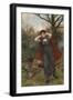 Hetty Sorrel (Oil on Canvas)-John Collier-Framed Giclee Print