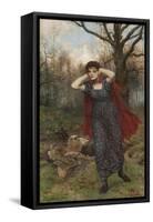 Hetty Sorrel (Oil on Canvas)-John Collier-Framed Stretched Canvas