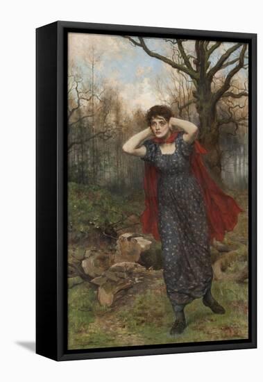 Hetty Sorrel (Oil on Canvas)-John Collier-Framed Stretched Canvas