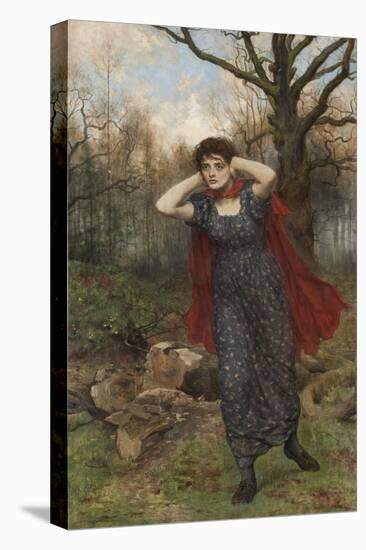 Hetty Sorrel (Oil on Canvas)-John Collier-Stretched Canvas
