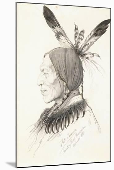 Heu-Topa, Four Horns or Jagoo, the Storyteller, Chief of the Hunkpapa Sioux, 1881-Rudolf Cronau-Mounted Giclee Print