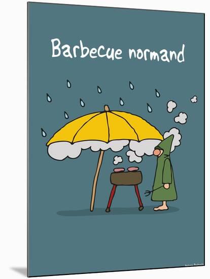 Heula. Barbecue normand-Sylvain Bichicchi-Mounted Art Print