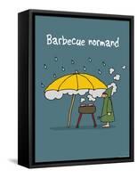 Heula. Barbecue normand-Sylvain Bichicchi-Framed Stretched Canvas