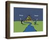 Heula. Bretagne versus Normandie-Sylvain Bichicchi-Framed Art Print