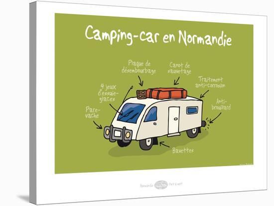 Heula. Camping-car normand-Sylvain Bichicchi-Stretched Canvas