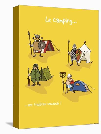 Heula. Camping, une tradition normande-Sylvain Bichicchi-Stretched Canvas