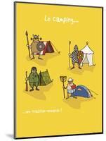 Heula. Camping, une tradition normande-Sylvain Bichicchi-Mounted Art Print