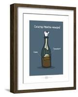 Heula. Cocktail Molotov normand-Sylvain Bichicchi-Framed Art Print